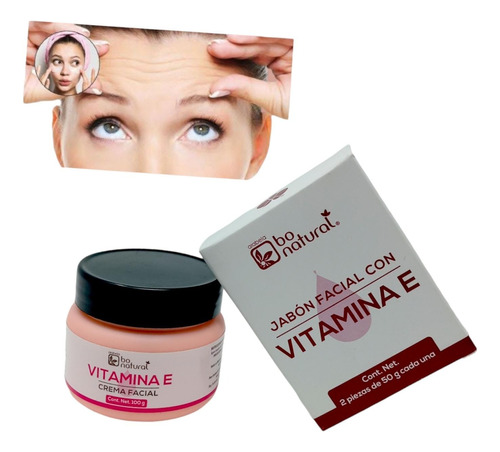 Kit Jabón Y Crema Facial Con Vitamina E Arabela