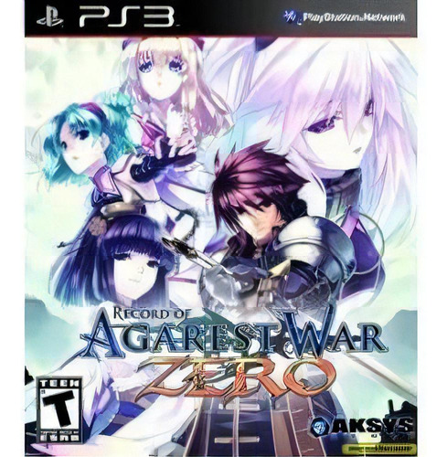 Record Of Agarest War Zero  Normal Ps3 Físico