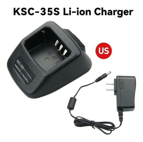 Knb-l Cargador Ion Litio Para Kenwood Ksc-s Tk- Base