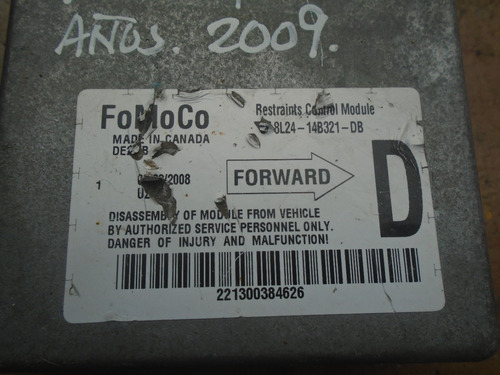 Vendo Computadora Airbag De Ford Explorer, # 8l24-14b321-db