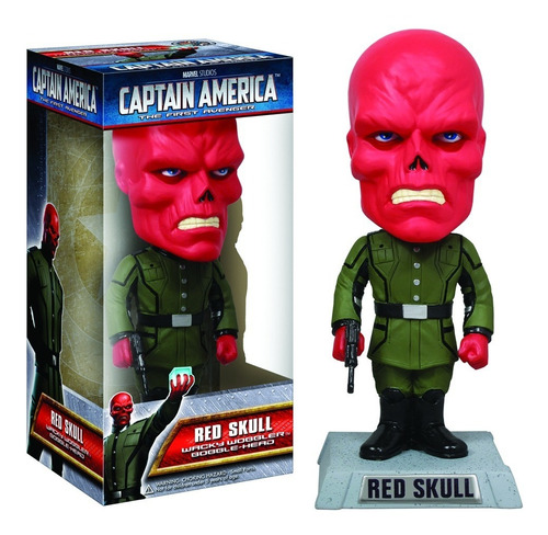 Funko Red Skull Marvel Wacky Wobblers De Capitan America