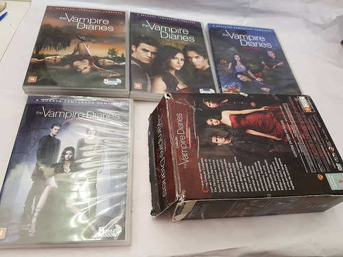 Dvd Coleção The Vampire Diaries - Temporadas 1-4 