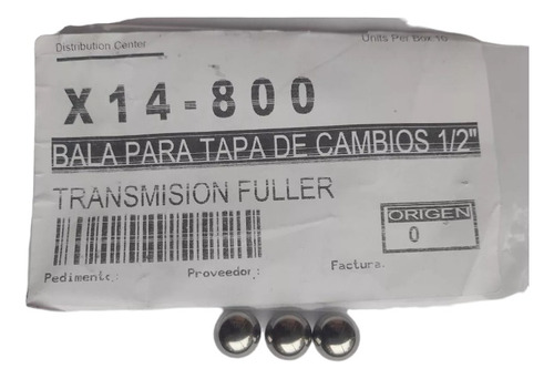 Kit Balines Tapa Transmision Eaton Fuller 9,15,18vel X14-800