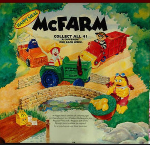 Mcdonalds 1995 Farmer Granja Coleccionistas  Completa Retro 