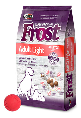 Alimento Perros Frost Light 15kg + Promo -ver Foto- + Envío!