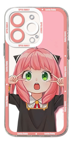 Funda De Teléfono Familiar Kawaii Anya Spy X Para iPhone 15,