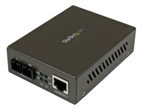 Convertidor Medio Ethernet Fibra Multimodo Gigabit 1000