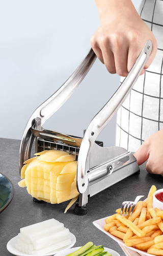 Cortador Papa Frita Grado Comercial Profesional Patata Acero