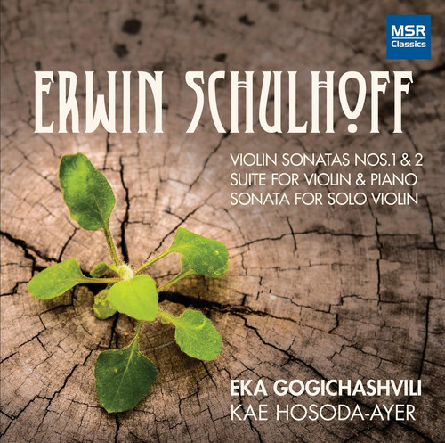 Cd: Erwin Schulhoff: Sonata N.º 1 Para Violín Y Piano, Op.7,