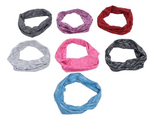 Diademas Deportivas Antideslizantes De 7 Colores, 7 Colores