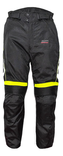 Pantalon Para Biker Moto Negro Talla L Vision Hebotech