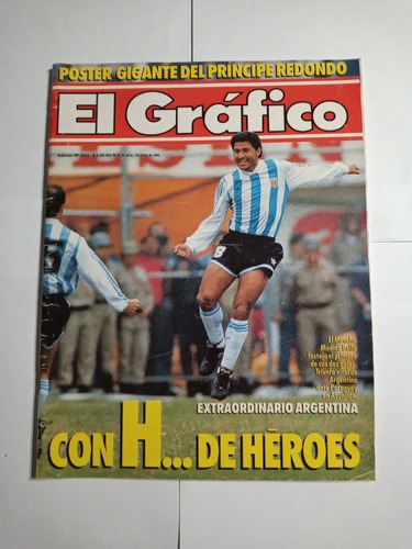 Revista El Gráfico N* 3853- Selección Argentina - Durán