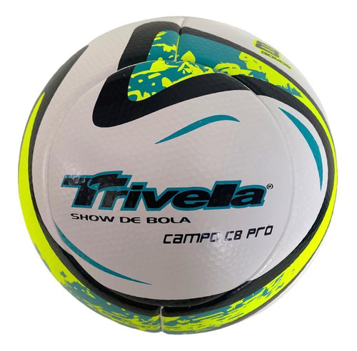 Bola De Futebol Campo Profissional Original Trivella C8 Pró