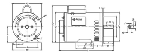 Motor Elétrico Monofásico 3 Cv 2 Polos Alta Rotação 110/220v