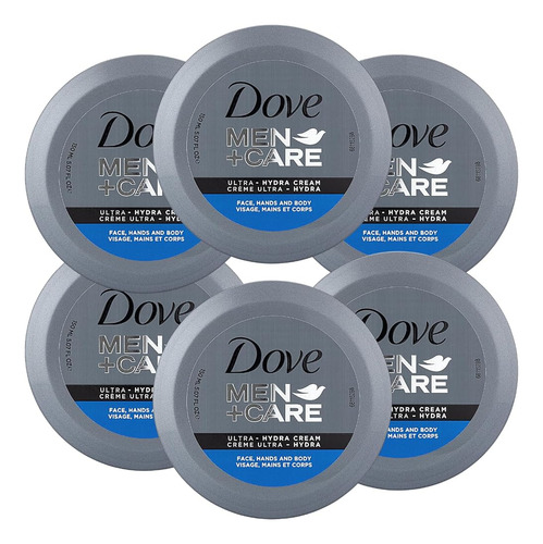Dove Men+care Ultra Hydra Cream, Cuidado De Rostro, Manos Y