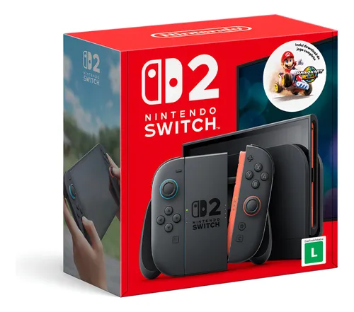 Bundle Console Nintendo Switch 2 + Mario Kart World, Modelo Nacio...
