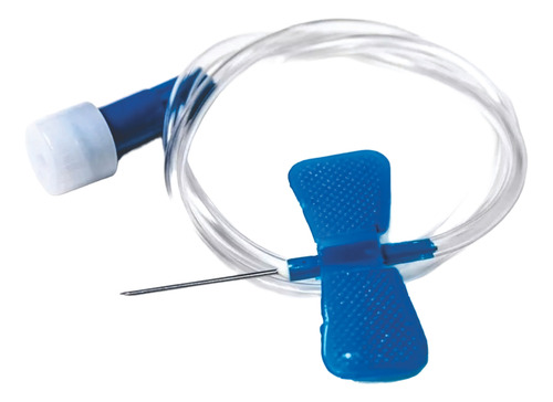 Scalp Infusão P/ Coleta De Sangue 23g Solidor C/ 100 Unid