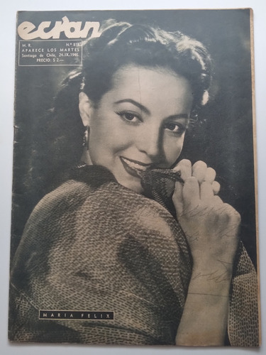 Revista Ecran N° 818 24 De Septiembre De 1946 María Felix. J