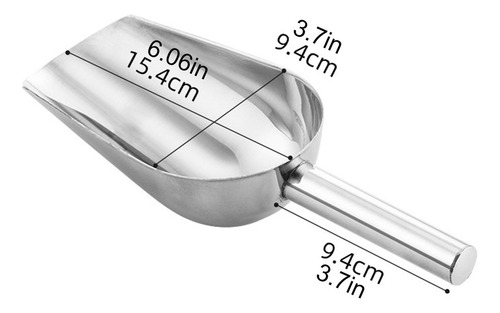 Cuchara De Hielo De Metal Cuchara De Hielo Para Congelador C