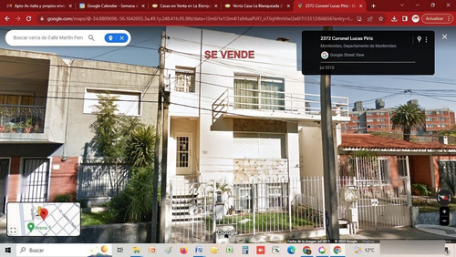 Venta Hermosa Casa De Altos, La Blanqueada, 2 O 3 Dormitorios, Al Frente, Balcón, Terraza, Sin Gastos Comunes, Independiente, Divina