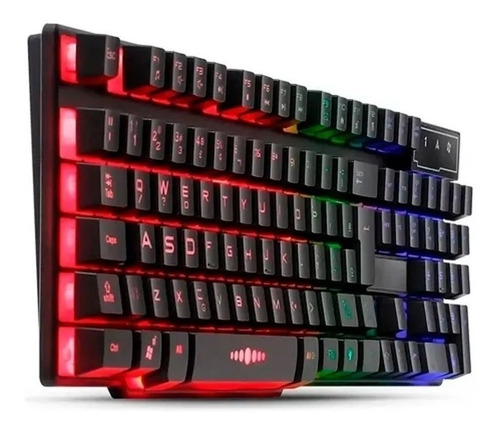 Teclado Gamer Com Led H'maston Ak-600 Cor de teclado Preto Idioma Português Brasil