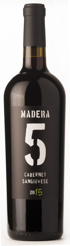 Vino Tinto Madera 5 Cabernet Sauvignon Sangiovese 750 Ml
