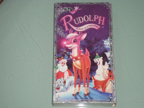 Rudolph El Reno De La Nariz Roja - Vhs Pelicula En Español