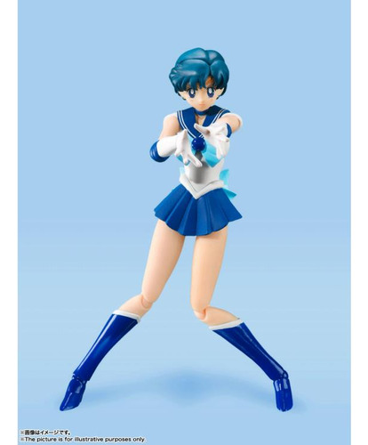 Sailor Mercury Sailor Moon Por S.h Figuarts