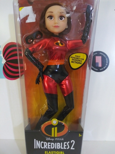 Muñeca De Accion Los Increibles 2 Elastigirl Disney De 31cm