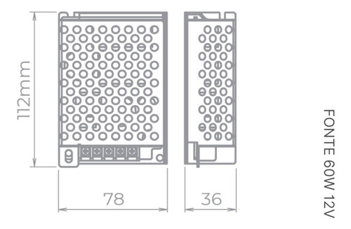 Imagem 3 de 5 de Kit Com 1 Fita Stella 10w/m 2700k + 1 Fonte Stella 12v 60w