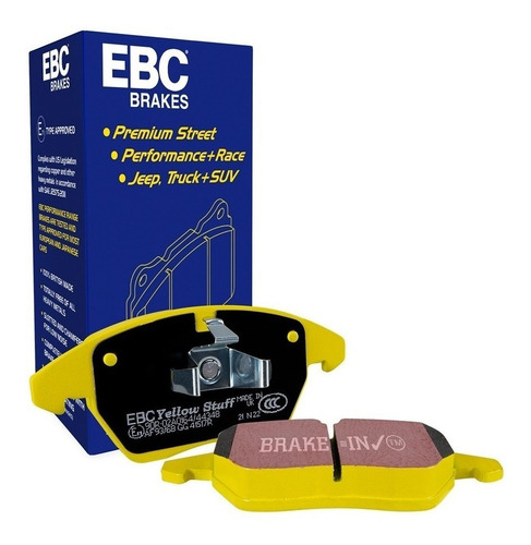 Pastilha Diantei. Ebc Yellow Mercedes Gls 63 Amg 5.5 2015-19