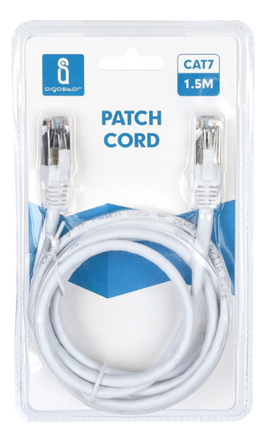 Aigostar Cat7 Patch Cord 1.5m Rj45 Color Blanco