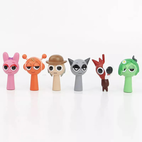 Zzc 24 Figuras De Juguete Sprunki Rhythm Box