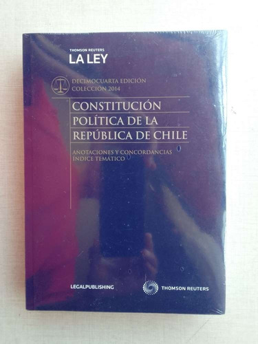 Constitución Política De Chile 2014 Legalpublishing Thomson