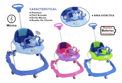 Andadera Para Bebé Bebesitos Mod Wks-10