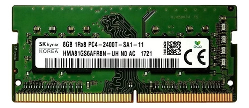 Ddr4 8gb 1rx8 Pc4-2400 So-dimm Laptop Varias Marcas