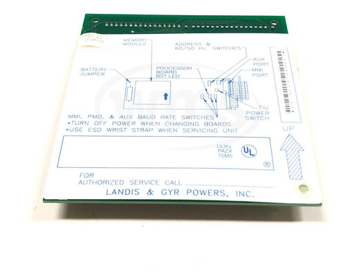 541-351 Landis & Gyr Memory Chip Cce