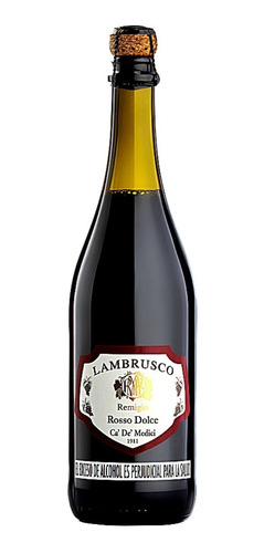 Vino Lambrusco Remigio Rosso Dolce 750 M - mL a $47