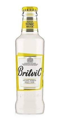 Imagen 2 de 5 de Agua Tonica Britvic 200ml Importada Pack X12
