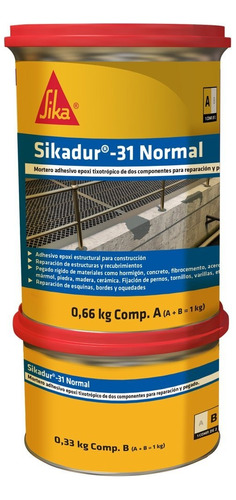 Sikadur 31 Kg Epoxi Universal Adhesivo Estructural