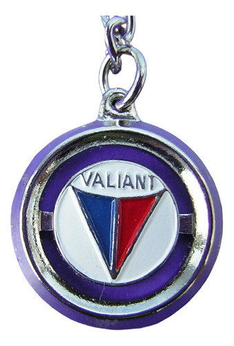 Valiant - Llavero Escudo Metal Esmaltado