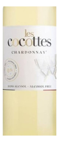 Pack De 12 Vino Blanco Les Cocottes Chardonnay S/alcohol 750