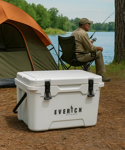 Conservadora Everest Con Posa Vasos Y Abre Botella Blanco