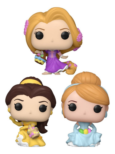 Figuras Disney Princess Pocket Pop! Mini-figure 3-pack