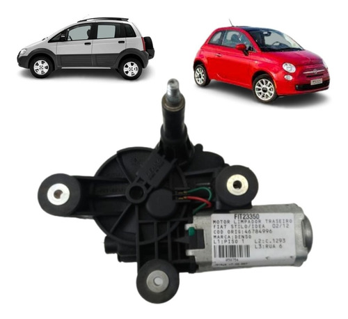 Motor Limpador Traseiro Fiat 500 Stilo Idea Palio Actrative