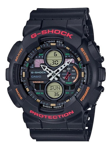 Reloj de pulsera Casio G-Shock GA-140-1A4DR, para hombre color