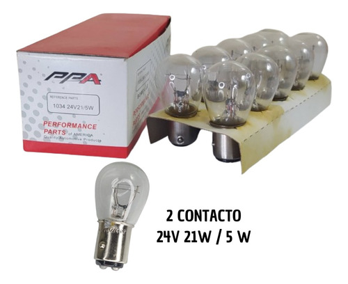 Bombillo 2 Contacto 1034 12v Y 24v Oferta