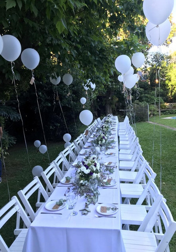 Imagen 5 de 10 de Alquiler Living Picnic Sillas Mesas Vajilla Copon Deco Mante