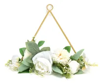 Comprar Aro De Metal Artificial Con Forma De Corona Floral Para CoLG
