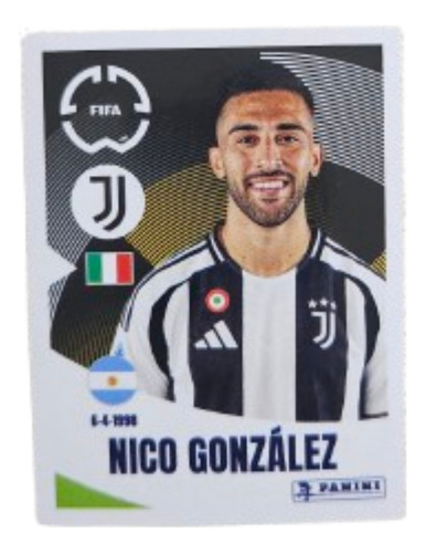 Figurita Nicolas Gonzalez Album Mundial De Clubes 2025 Nico Gonzalez Nico Gonzalez